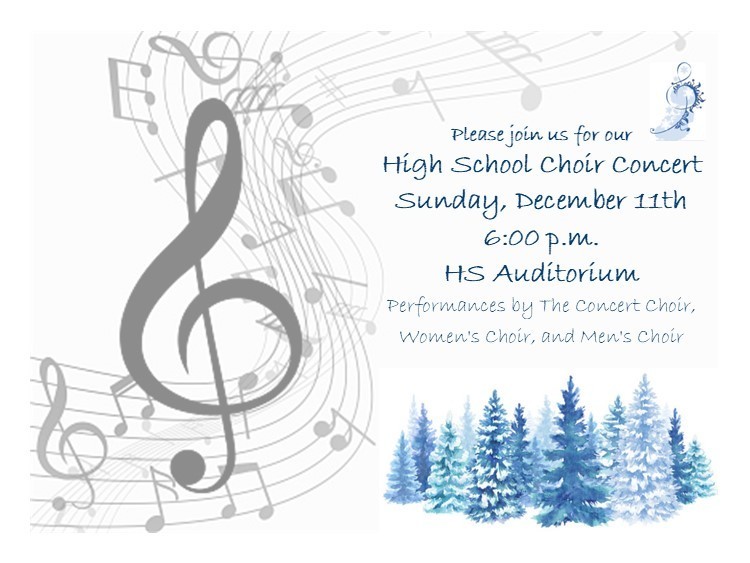 HS Winter Choir Concert