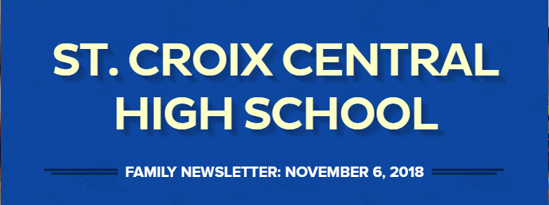 SCC High School Family Newsletter: November