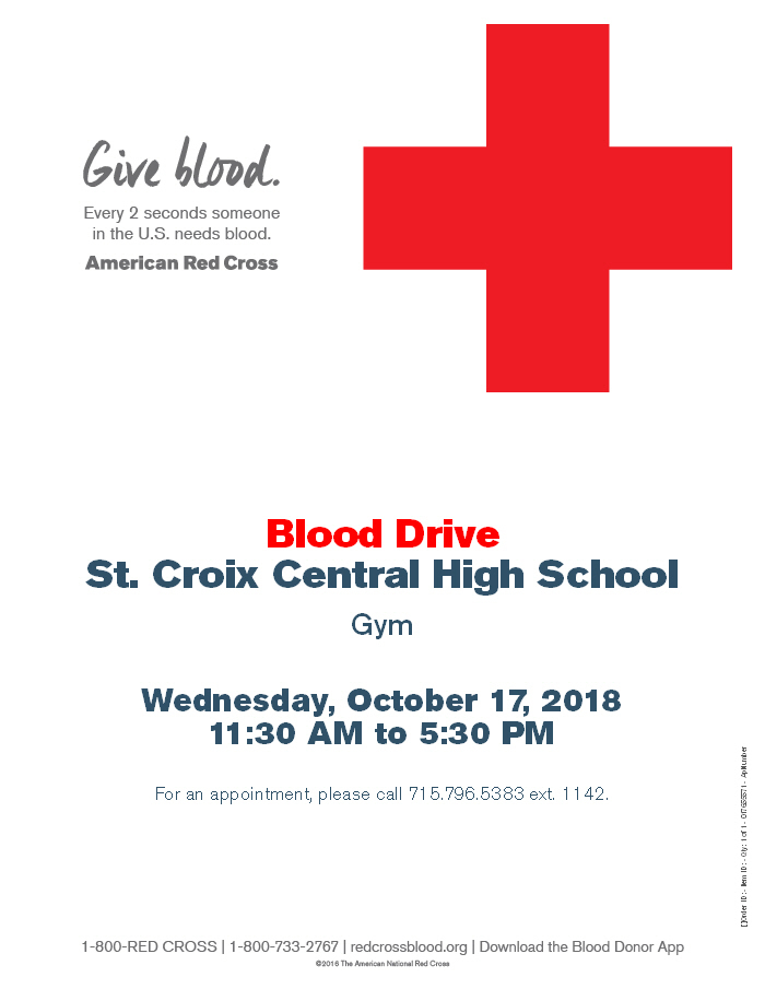 NHS Fall Blood Drive