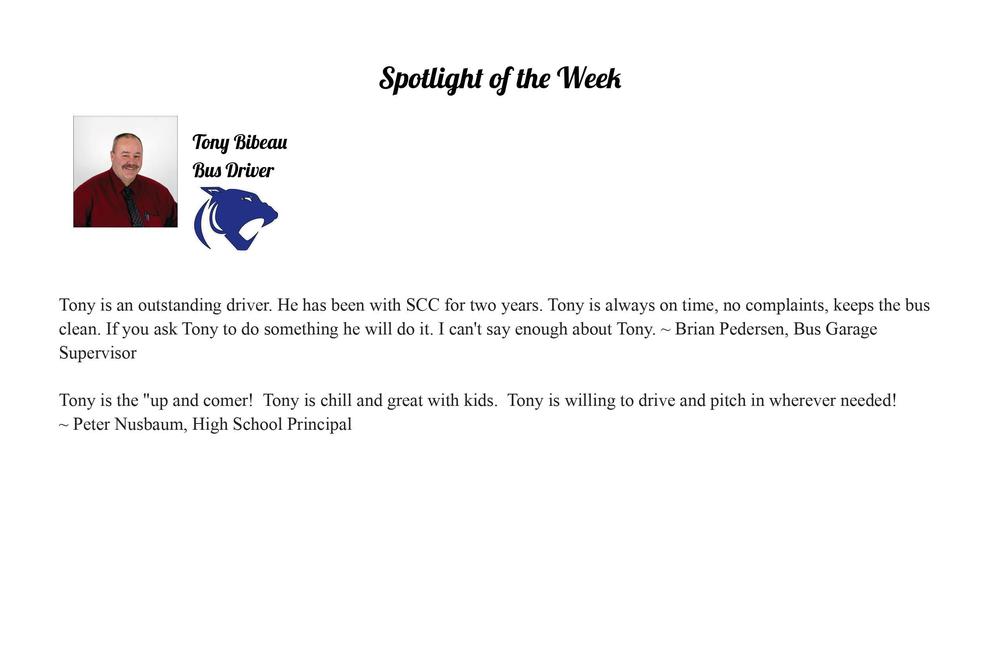 Spotlight of the Week