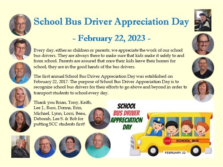 School Bus Driver Appreciation Day 2023
