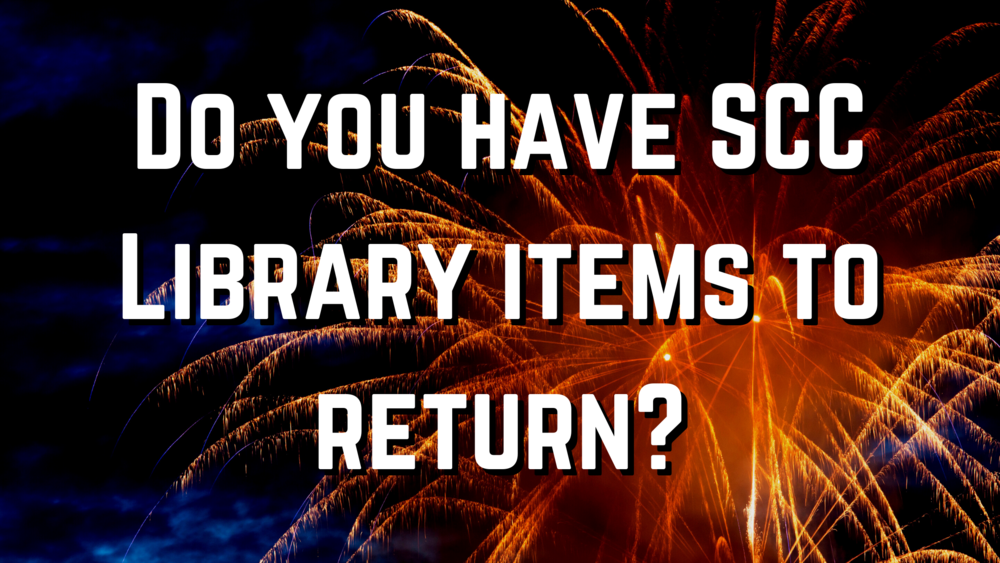 do you have library items to return