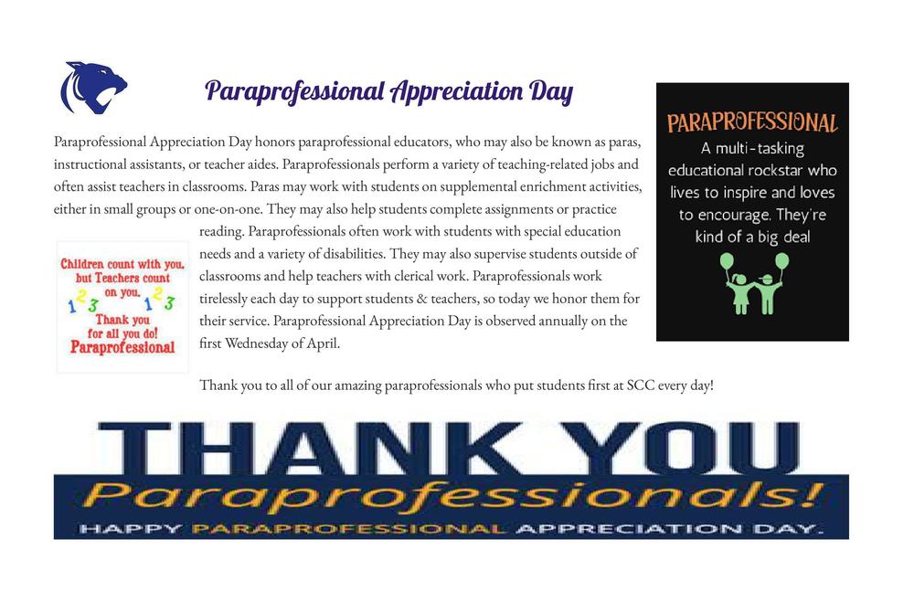 Para Appreciation Day