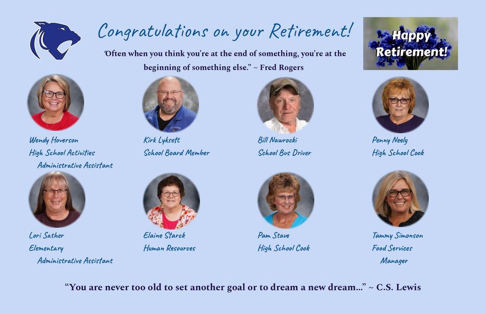 2021-22 Retirements