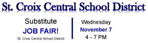 Substitute Job Fair - Tonight! 4pm - 7pm