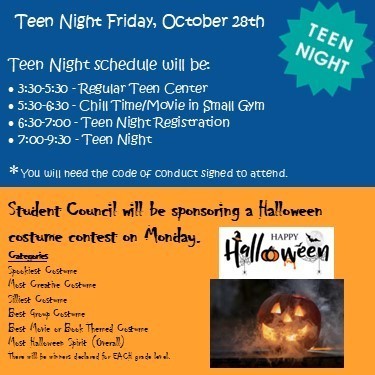 Teen Night/Halloween