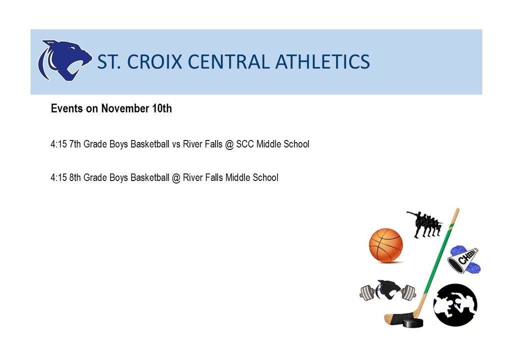 Athletic Events on November 10