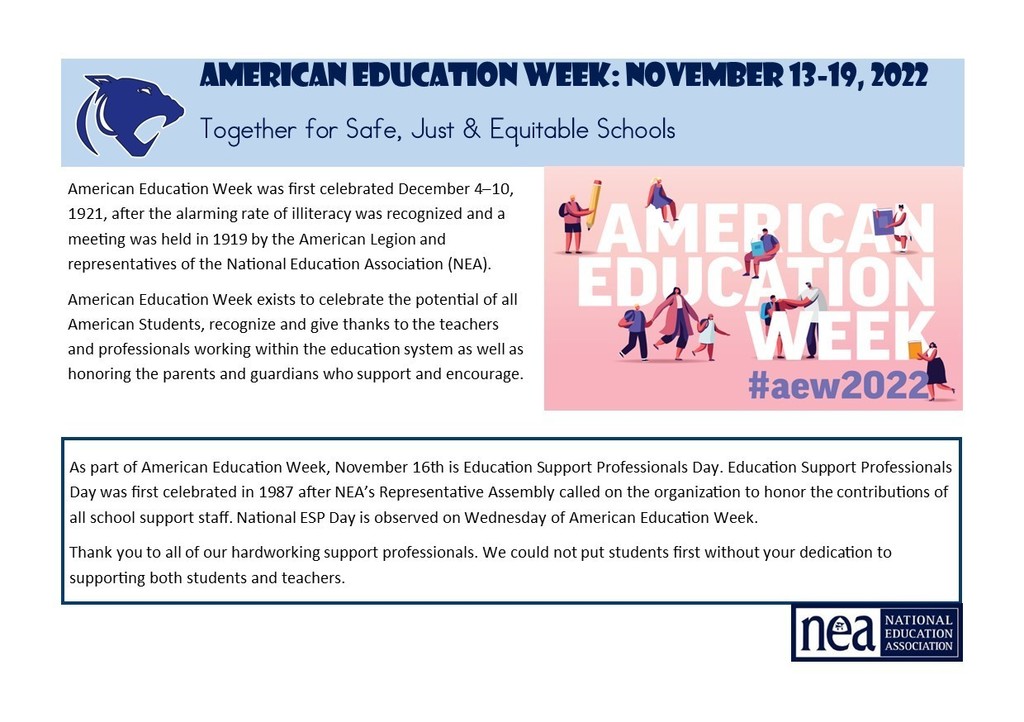 Nea American Education Week 2022
