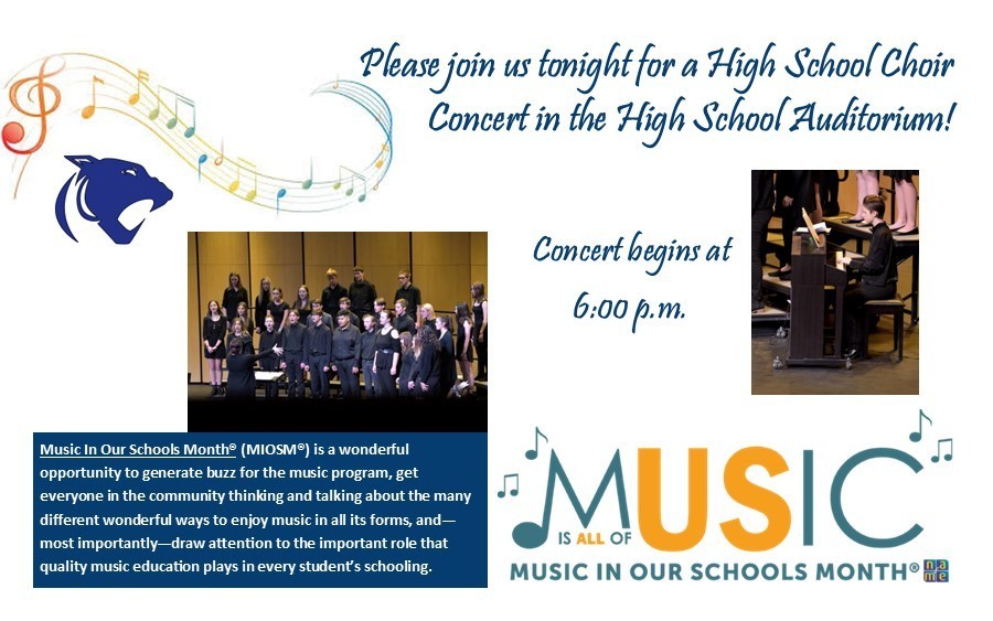 High School Choir Concert - March