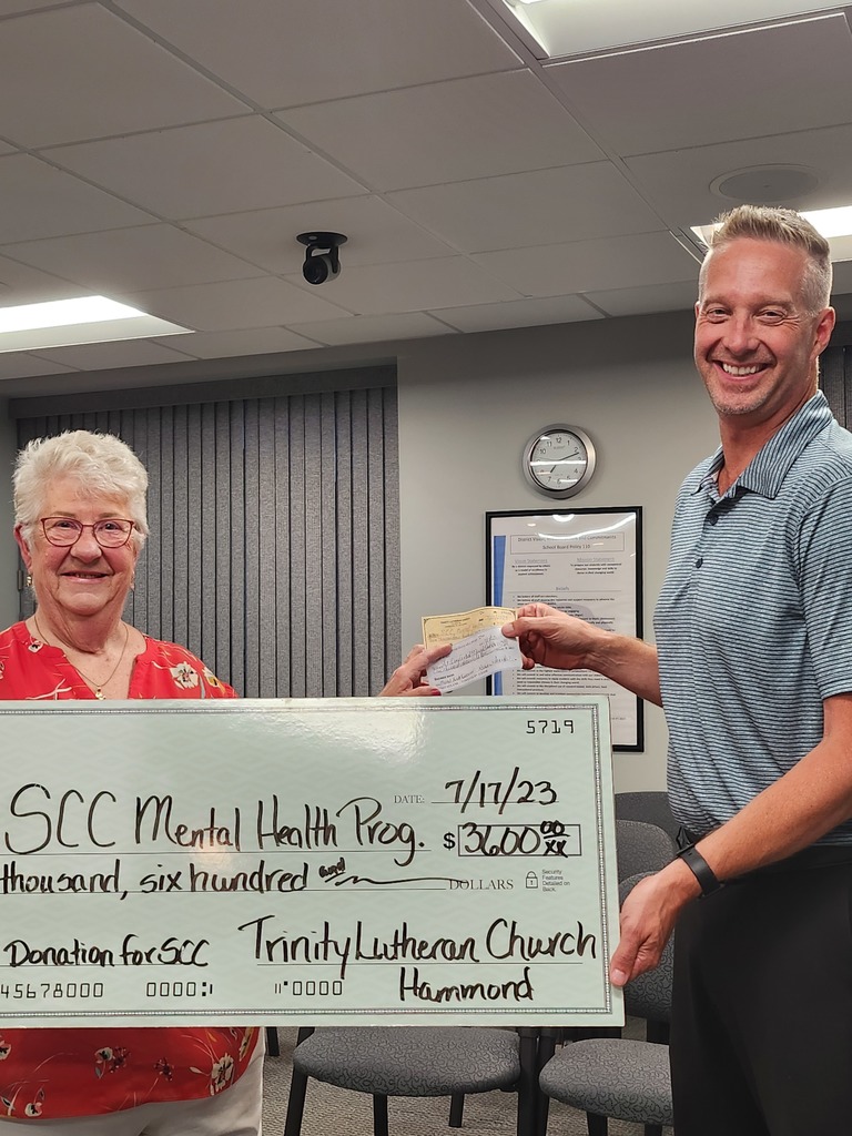 Trinity Lutheran - Mental Health Program Donation